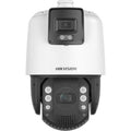 Hikvision DS-2SE7C432MW-AEB(14F1)(P3) Pro Series DarkFighter IP66 4MP IR 200M TandemVuIP Speed Dome Camera, 4mm Fixed Lens, White