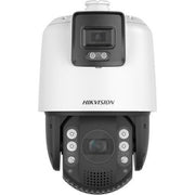 Hikvision DS-2SE7C432MW-AEB(14F1)(P3) Pro Series DarkFighter IP66 4MP IR 200M TandemVuIP Speed Dome Camera, 4mm Fixed Lens, White