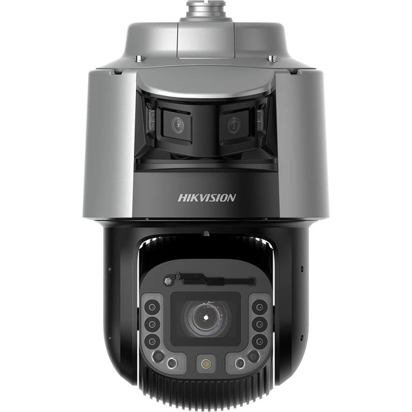 Hikvision 6MP+4MP IP 42x Panoramic TandemVu PTZ, 300m IR, 40m ColorVu, AcuSense, Speaker, Strobe & Auto-Tracking