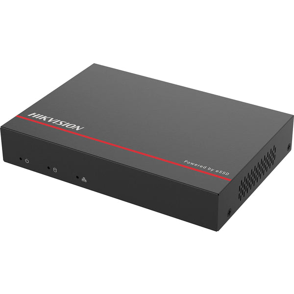 Hikvision 4-Channel SSD NVR up to 8MP, 4-PoE, 1-SATA, Built-in 1TB SSD