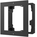 Hikvision Intercom 1 Module Bracket, Black Aluminium, Surface — Black