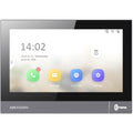 Hikvision IP PoE Intercom 7" Metal Touch Screen with WiFi — Black