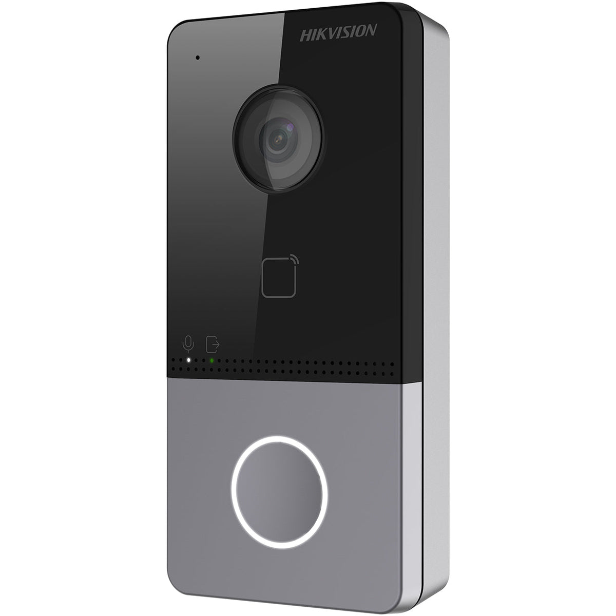 Hikvision IP PoE Intercom 2MP Villa Door Station with Card Reader — Black