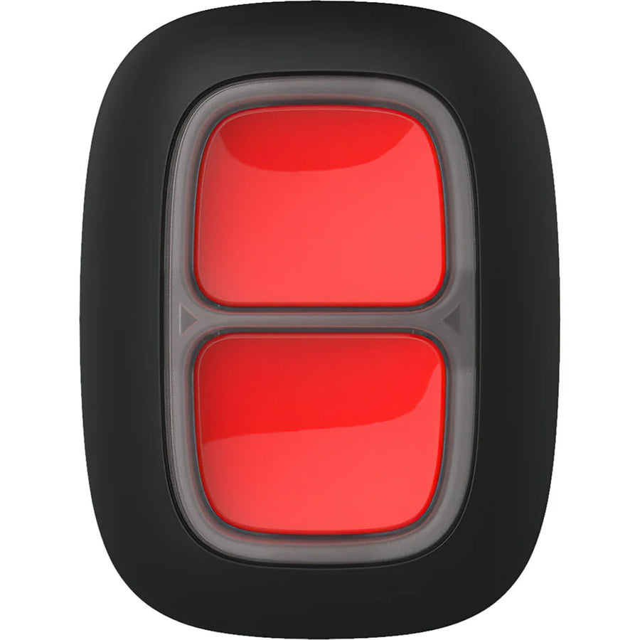 Ajax DoubleButton Wireless Panic Button — Black