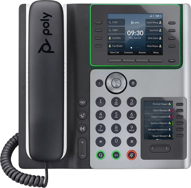 Poly Edge E450 IP Phone With Wi-Fi and Bluetooth (No PSU)