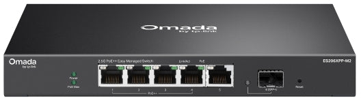 TP-Link Omada ESP206MPP-M2 5-Port 2.5G Switch