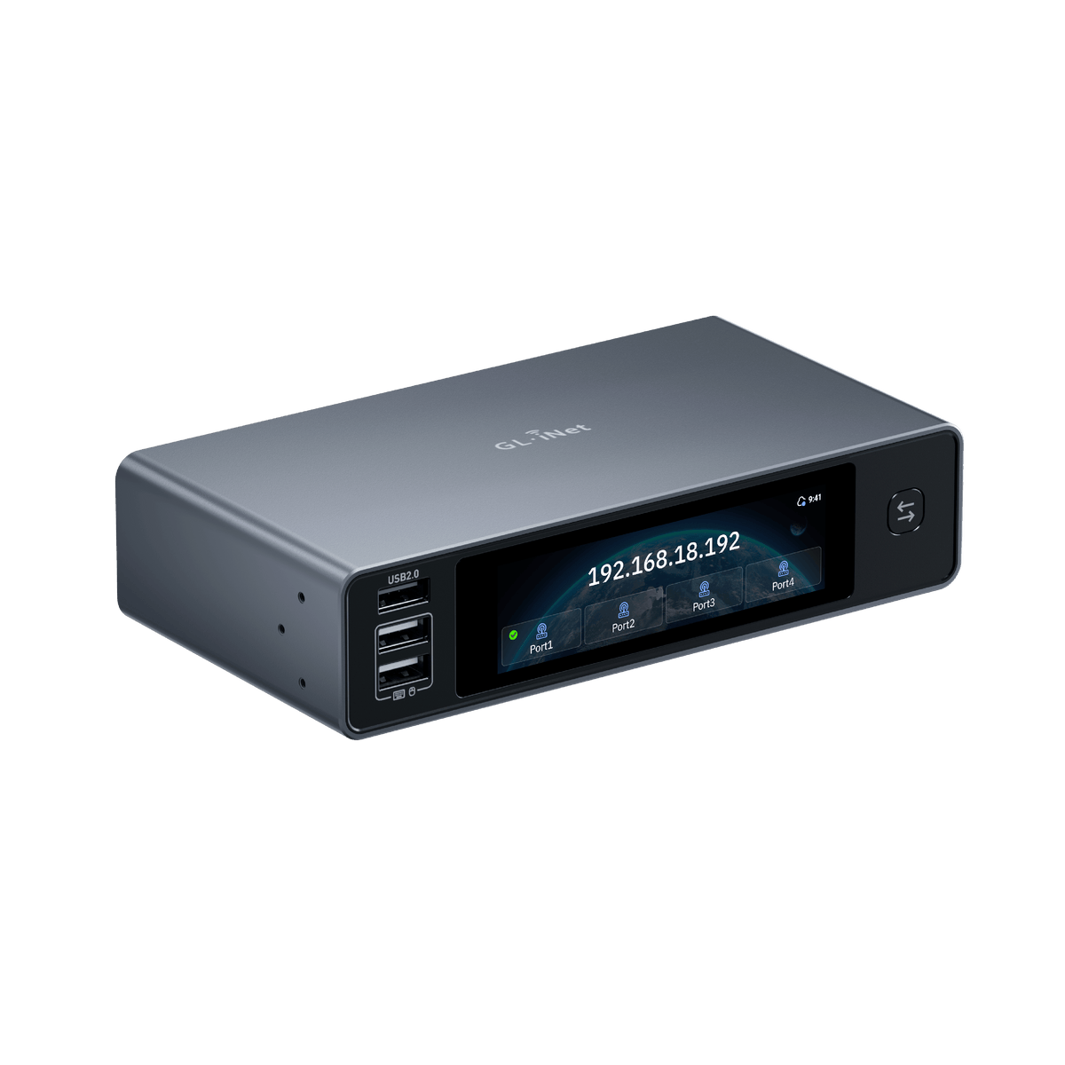 GL.iNet Comet X (GL-RM4PE) Quad-Port Remote KVM with PoE