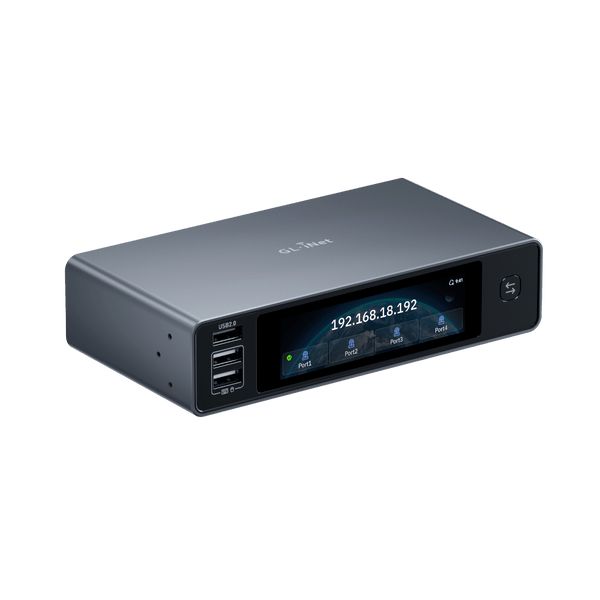 GL.iNet Comet X (GL-RM4PE) Quad-Port Remote KVM with PoE