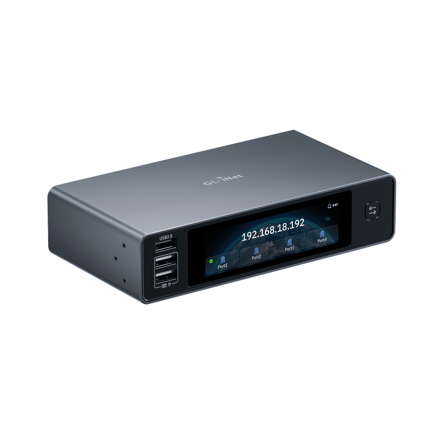 GL.iNet Comet X (GL-RM4PE) Quad-Port Remote KVM with PoE