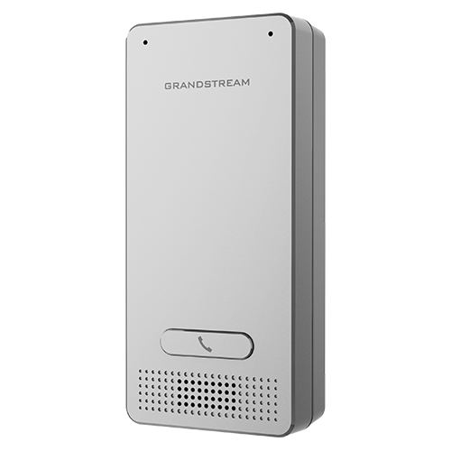 Grandstream GDS3702 HD audio IP intercom, slim metal door panel with call button
