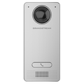 Grandstream GDS3712 hemispheric video door entry panel, front view with call button