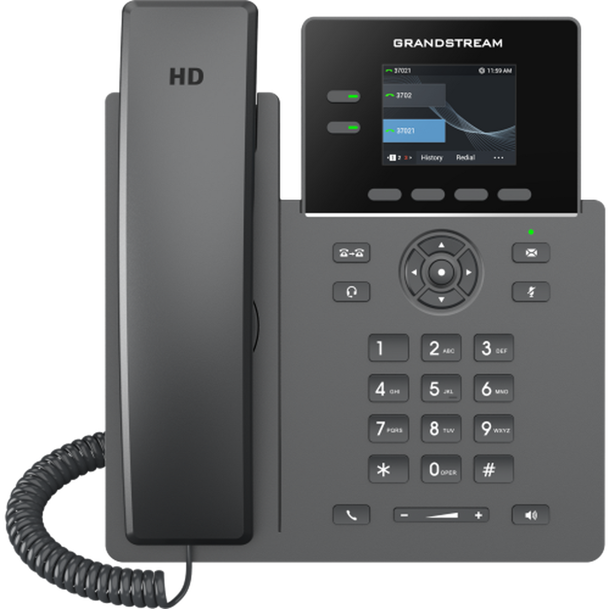 Grandstream GRP2611G 3-Line Carrier-Grade IP Phone