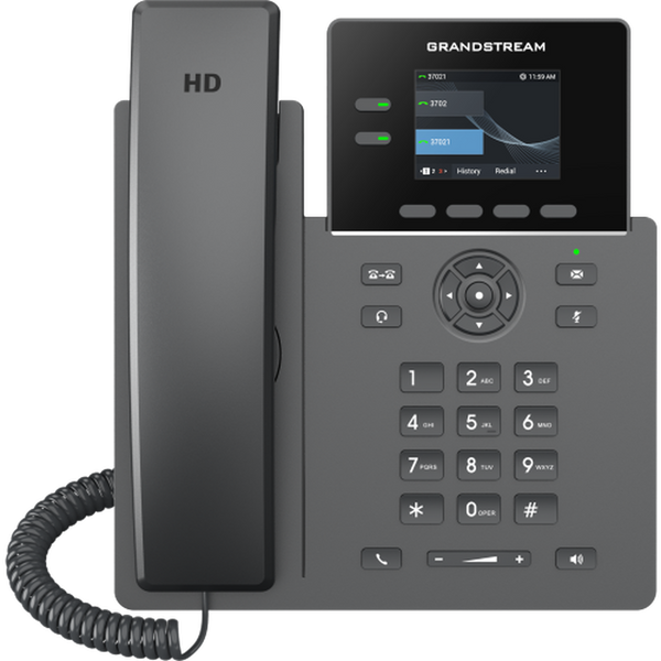 Grandstream GRP2611G 3-Line Carrier-Grade IP Phone
