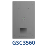 Grandstream GSC3560 smart outdoor intercom in IP66 IK10 rated metal housing