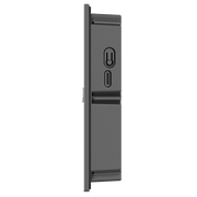 Grandstream GSC3565 outdoor video intercom rear cabling and port detail
