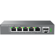 Grandstream GWN7700MP UNMANAGED 5X2.5G+1SFP (4 X POE) SWITCH (METAL CASE)