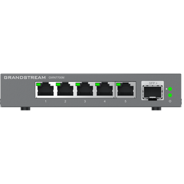 Grandstream GWN7700M UNMANAGED 5X2.5G+1SFP SWITCH (METAL CASE)