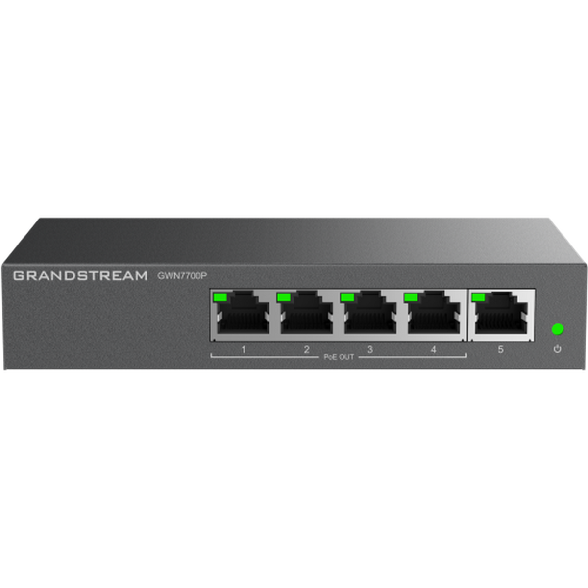 Grandstream GWN7700P 5-Port Gigabit 4-Port PoE+ Switch
