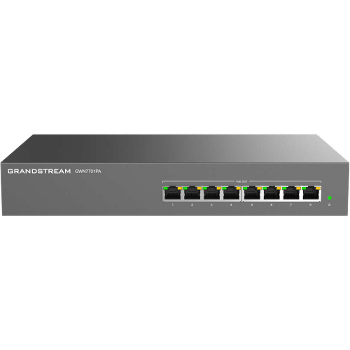 Grandstream GWN7701PA 8-Port Gigabit 8-Port PoE+ Switch