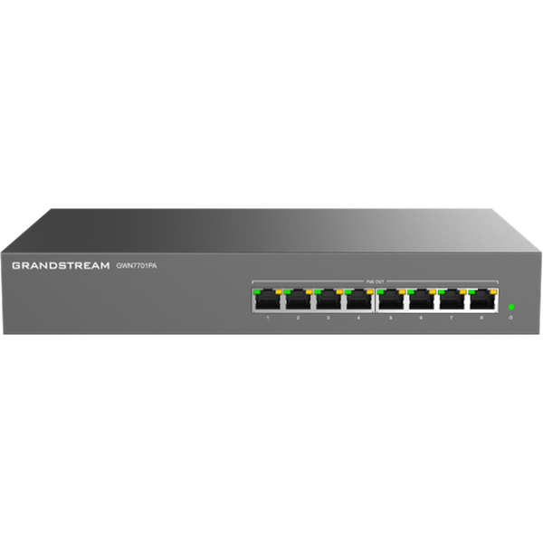 Grandstream GWN7701PA 8-Port Gigabit 8-Port PoE+ Switch