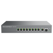 Grandstream GWN7721PE 8-port 2.5GbE PoE managed switch front view