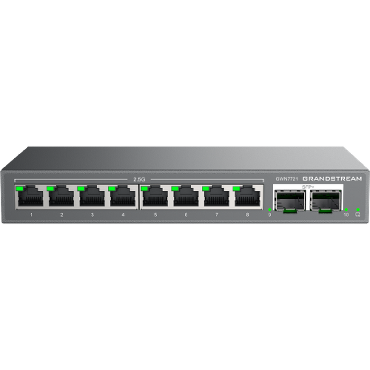 Grandstream GWN7721 10 port Layer 2 Lite Managed 2.5 Gigabit Switch