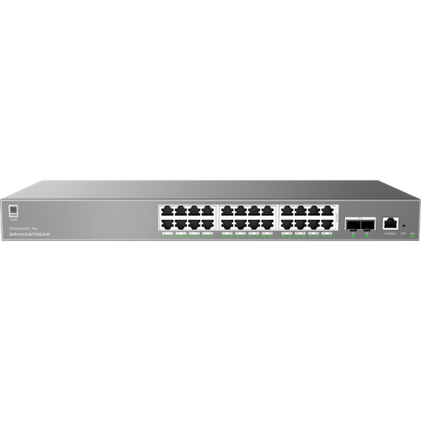 Grandstream GWN7803PL PRO NETWORK SWITCH, 24 X POE & 2 X SFP+
