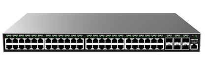 Grandstream GWN7806P 48-Port Gigabit Enterprise Layer 2+ Managed PoE Network Switch Hover Image