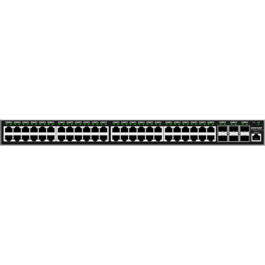 Grandstream GWN7806P 48-Port Gigabit Enterprise Layer 2+ Managed PoE Network Switch