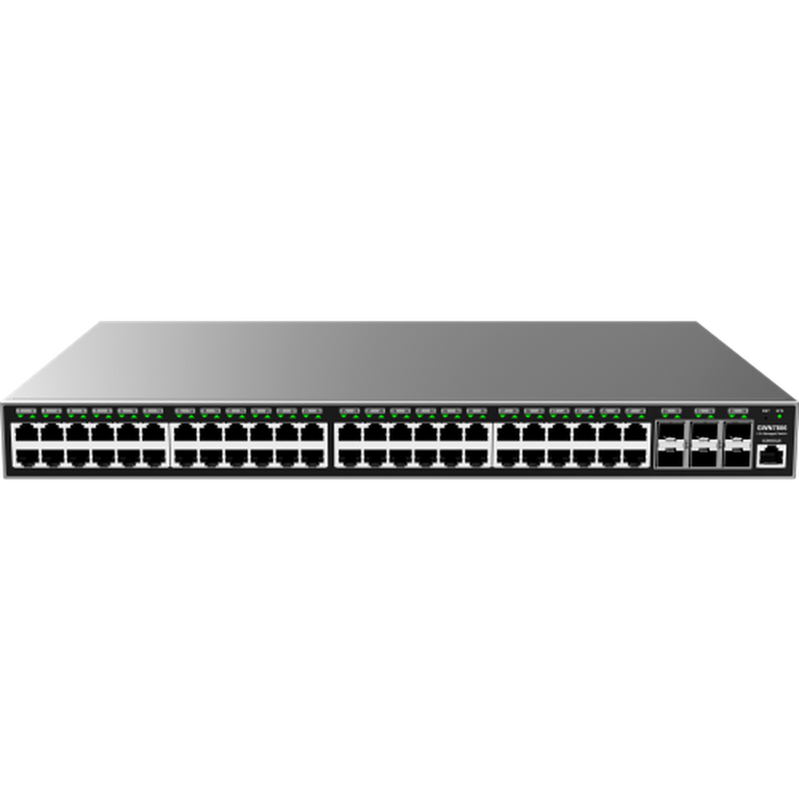 Grandstream GWN7806 NETWORK SWITCH 48PORT GBE, 6 X SFP L2 PSE
