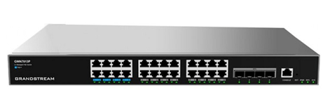 Grandstream GWN7813P 24-Port Gigabit Enterprise Layer 3 Managed PoE Network Switch