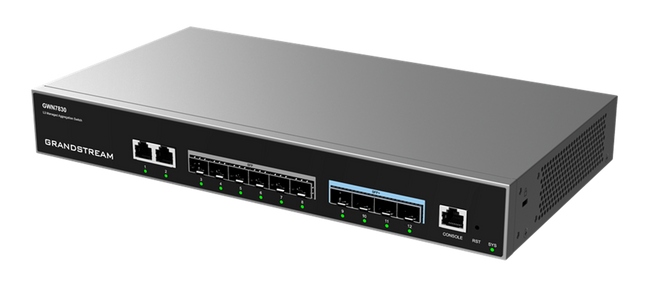 Grandstream GWN7830 12Ports Layer 3 Aggregation Managed Switch Hover Image
