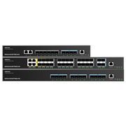 Grandstream GWN7831 28-port Layer 3 aggregation managed switch, front view