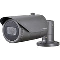 Hanwha HCO-6070R HD+ Series, 2MP Analog HD Bullet Camera, 3.2-10mm Varifocal Lens, IR 30M, IP66, Grey