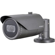 Hanwha HCO-6070R HD+ Series, 2MP Analog HD Bullet Camera, 3.2-10mm Varifocal Lens, IR 30M, IP66, Grey