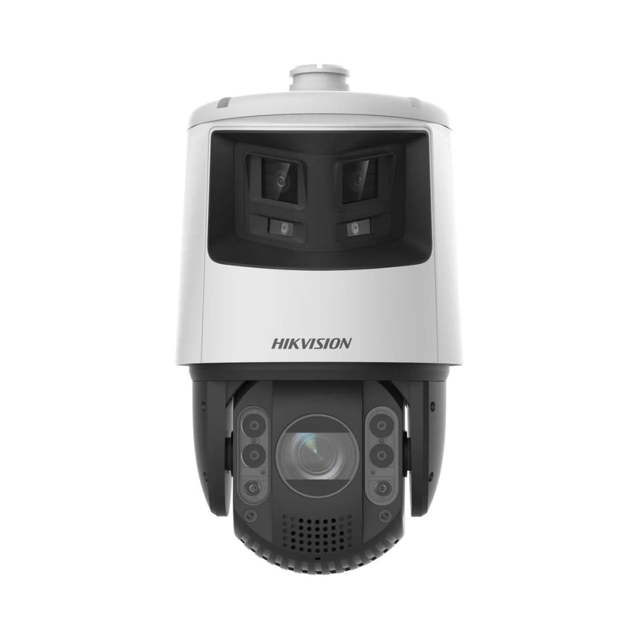 Hikvision 4MP IP 25x Panoramic TandemVu PTZ, 200m IR, 30m ColorVu, AcuSense, Speaker, Strobe & Auto-Tracking