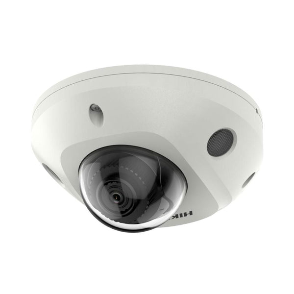 Hikvision 4MP IP Mini Dome, 30m IR, AcuSense & Audio — Black / 2.8mm