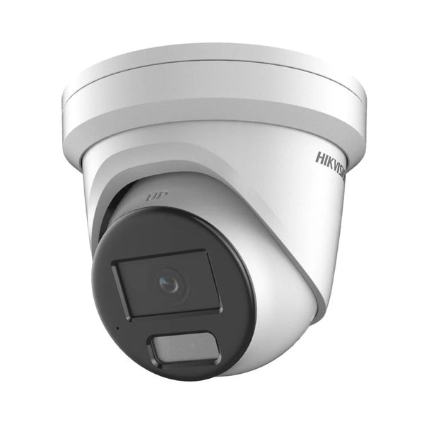 Hikvision 8MP IP Turret, 30m Hybrid (ColorVu+IR), AcuSense & Audio