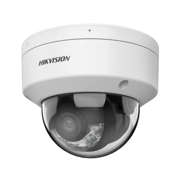 Hikvision 4MP IP Dome, 30m Hybrid (ColorVu+IR), AcuSense & Audio