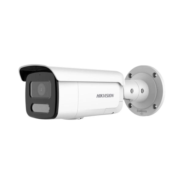Hikvision 4MP IP Bullet 60m Hybrid (ColorVu+IR), AcuSense, 2-Way Audio, Speaker, Strobe