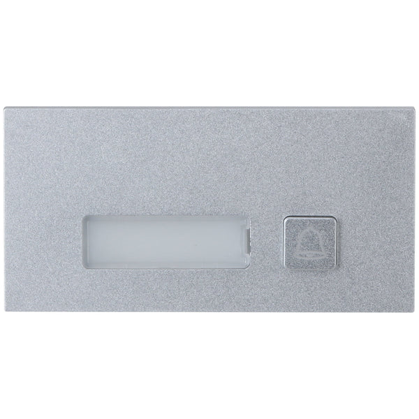 Klear Intercom 1-Button Module, Aluminium