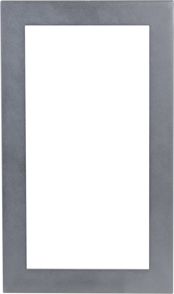 Klear Intercom 2-Module Bracket + Frame, Aluminium, Flush
