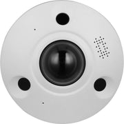 Klear 8MP IP Vandalproof Fisheye, 10m IR, 2-Way Audio & Speaker