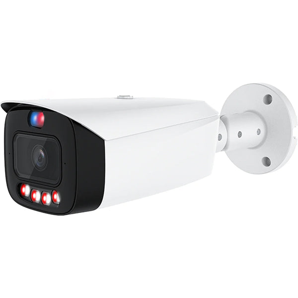 Klear 8MP IP AIO Bullet, 50m Hybrid (Colour+IR), SMD, 2-Way Audio, Speaker, Siren, Strobe, AcuPick, PRO Series
