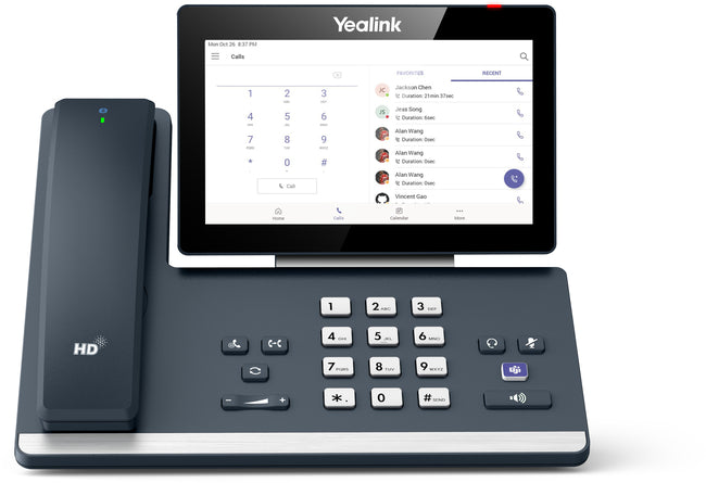 Yealink MP58WH Android Wi-Fi Smart Media Phone for Teams with Cordless Bluetooth Handset