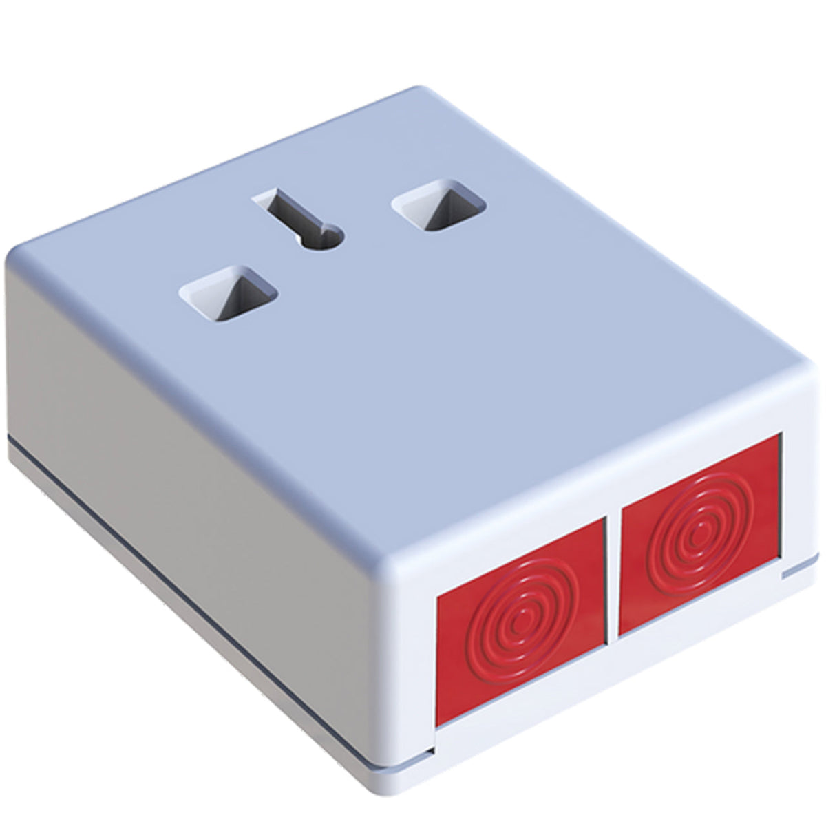 Panic Button, Double Push, Grade 3, Key Resettable