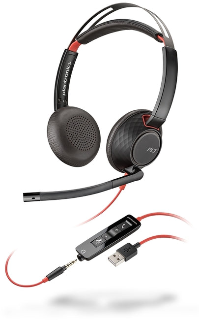 Poly Blackwire C5220 USB Binaural Headset