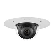 Hanwha PND-A6081RF P Series, IP52 2MP 4.38-9.33mm Motorized Varifocal Lens, IR 40M AI IP Dome Camera, White (2)