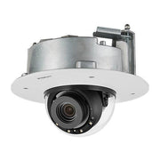 Hanwha PND-A6081RF P Series, IP52 2MP 4.38-9.33mm Motorized Varifocal Lens, IR 40M AI IP Dome Camera, White (3)