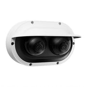 Hanwha PNM-C12083RVD P Series, 2 x 6MP IP Multi-Directional Camera, 3.54-6.69mm Motorized Varifocal Lens, IR 25M, IP66, White (3)